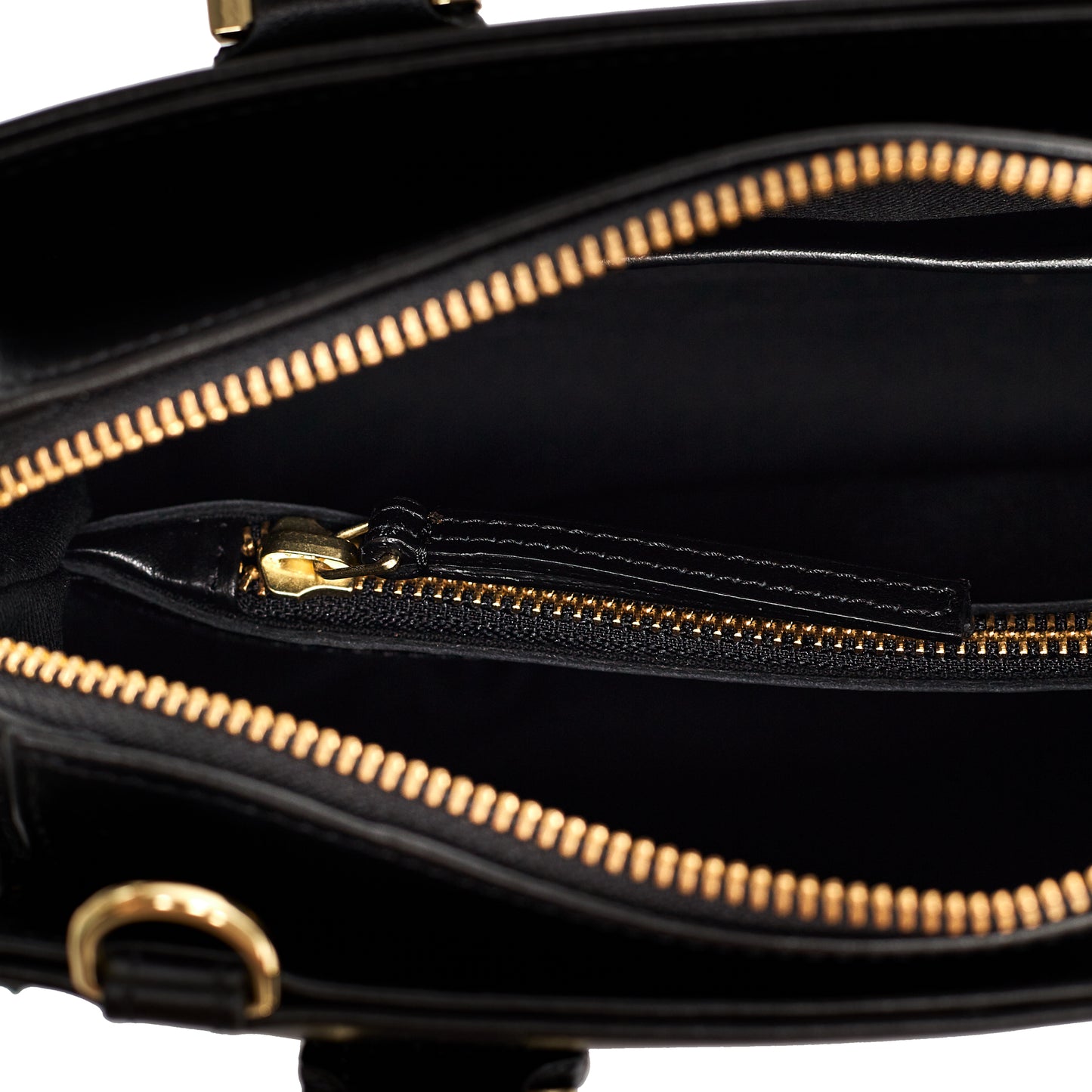 Last pieces VERONA black leather handbag small trunk
