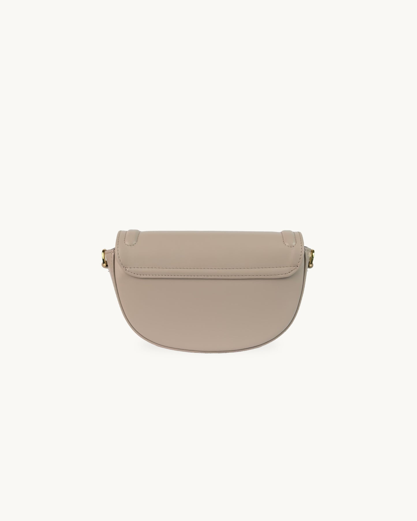 MINI MILA torebka skórzana taupe