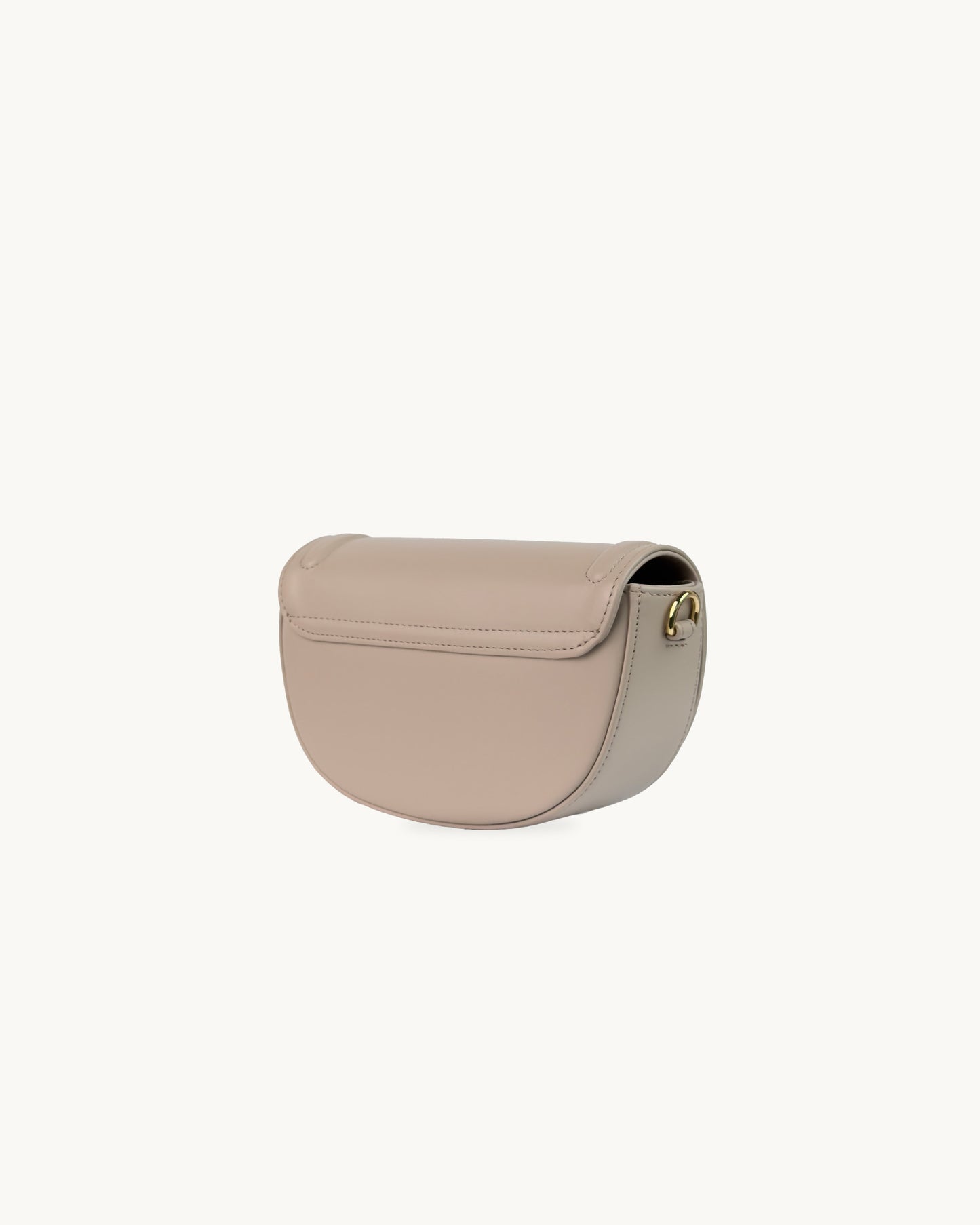 MINI MILA torebka skórzana taupe